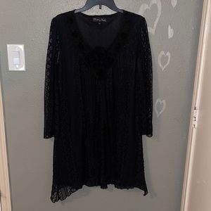 Black Lace Blouse/Dress